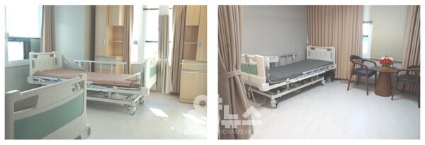 케어링빌리지 요양원 내 2인실과 1인실 [출처=요양뉴스]