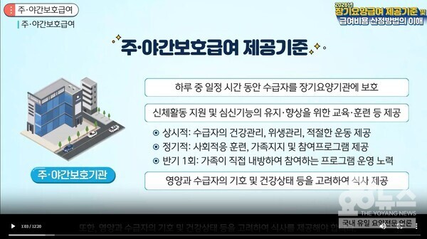 공단은 급여 청구의 복잡성을 해소하기 위해 최근 영상 교육자료를 제작, 배포했다. (사진 = 국민건강보험공단 영상 발췌)