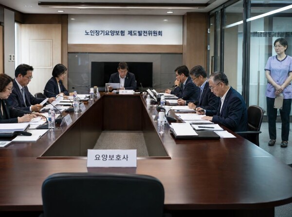 노인장기요양보험 제도의 주요 사항을 심의하는 기구인 장기요양위원회에 요양보호사는 참석할 수 없다. (사진 = AI 기반 요양뉴스 재구성)