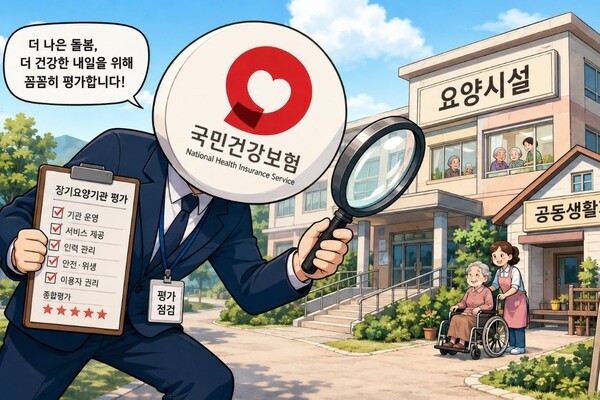 국민건강보험공단이  수시평가를 실시한다. (그림 = AI 기반 요양뉴스 재구성)